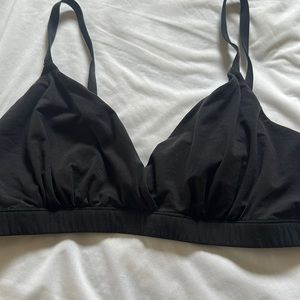 Skims fits everybody crossover bralette onyx
